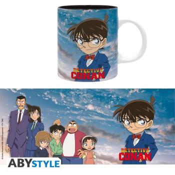 DETECTIVE CONAN - Becher "Gruppe"  Conan kann immer auf die Unterstützung seiner Freunde zählen, um ihm zu helfen, seine Ermittlungen zu diesem Detective Conan Becher zu lösen.